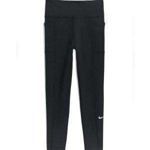 Nike Kids Dri-FIT High-Waisted Leggings with Pockets (Big Kid)