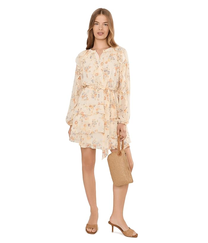 Lauren Ralph Lauren Petite Floral Ruffle-Trim Tiered Dress - Image 2