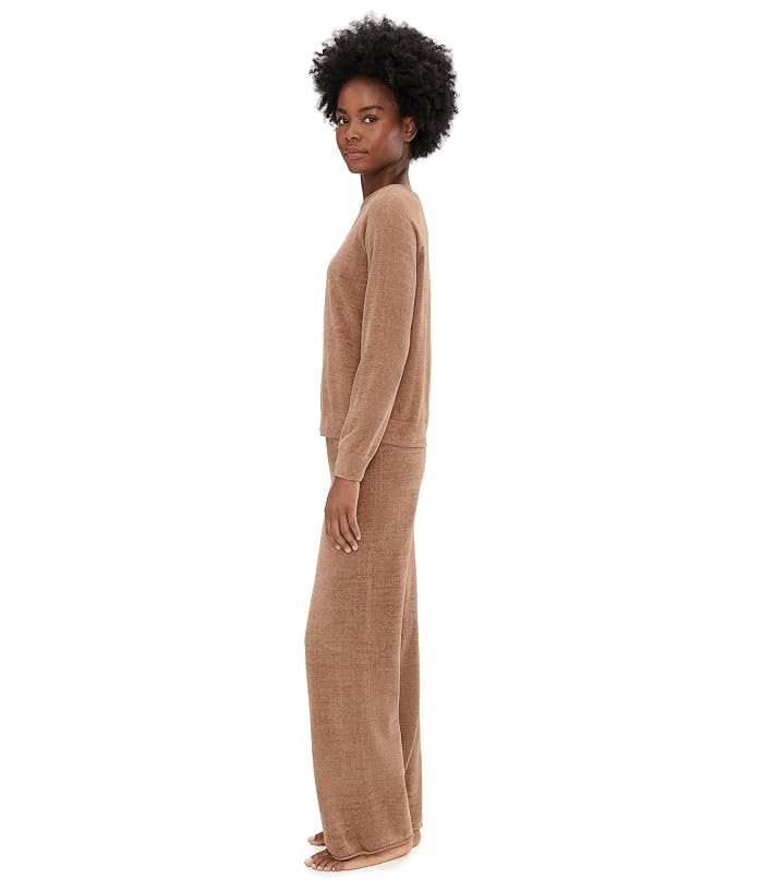 Barefoot Dreams CozyChic Ultra Lite® Jersey Roll Pullover & Wide Leg Pants - Image 3