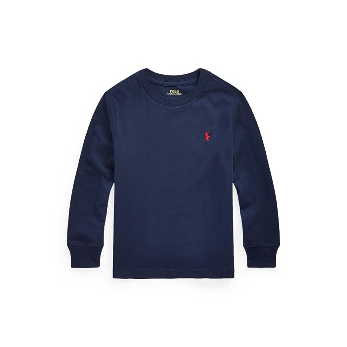 Polo Ralph Lauren Kids Cotton Jersey Long Sleeve Tee (Toddler/Little Kid)