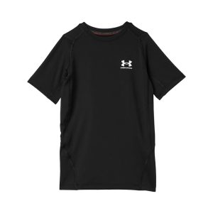 Under Armour Kids HeatGear® Armour Short Sleeve (Big Kid)