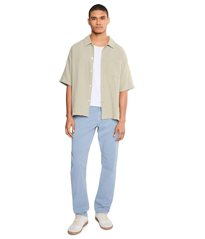 AG Jeans Everett Slim Straight Pants In Sulfur Smoky Sapphire - Image 2
