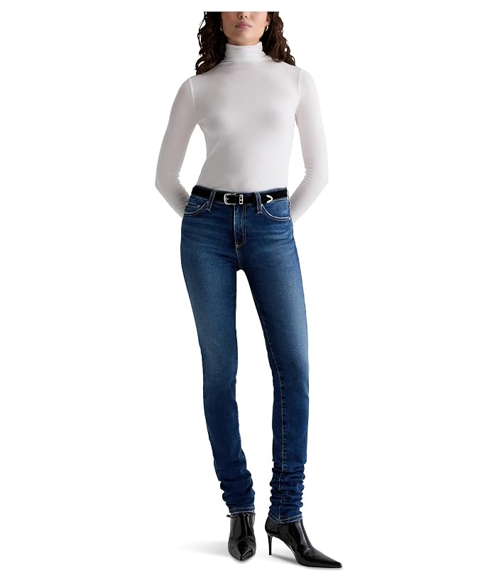 AG Jeans Viola Mid Rise Skinny In Forgotten - Image 4