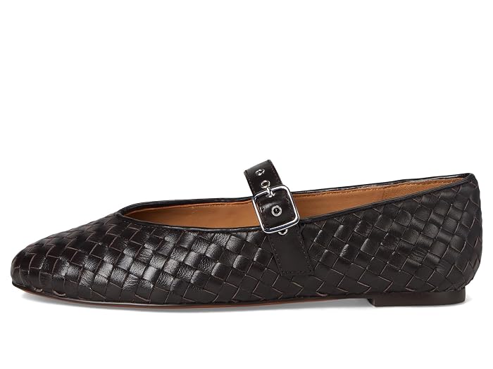 Madewell The Remy Mary Jane Flat in Woven Leather - Image 4