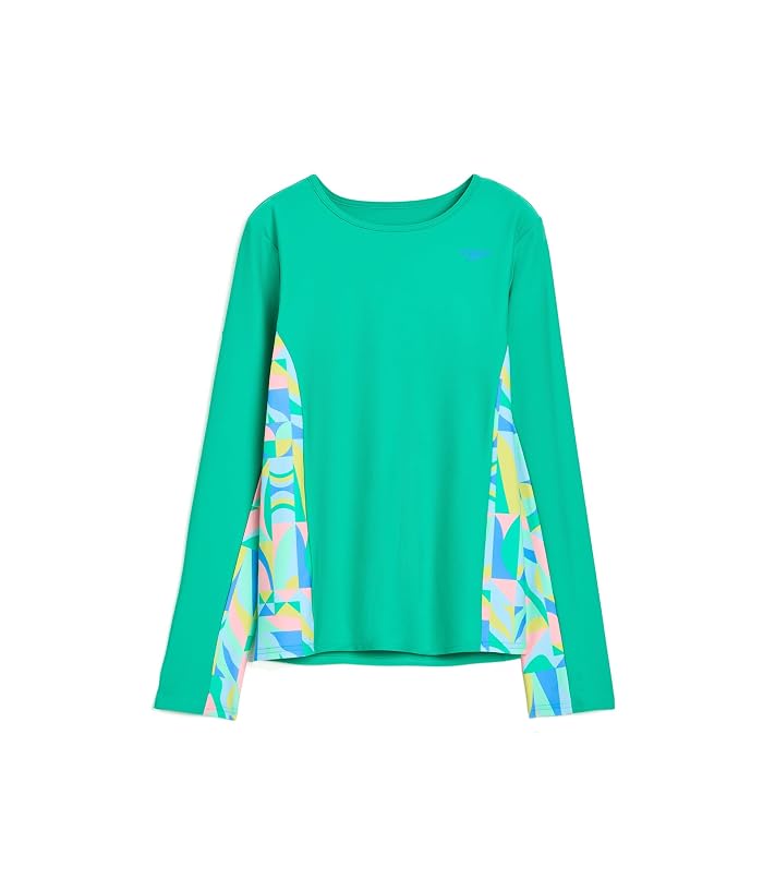 Speedo Kids UV Swim Shirt Long Sleeve Rashguard (Little Kid/Big Kid)