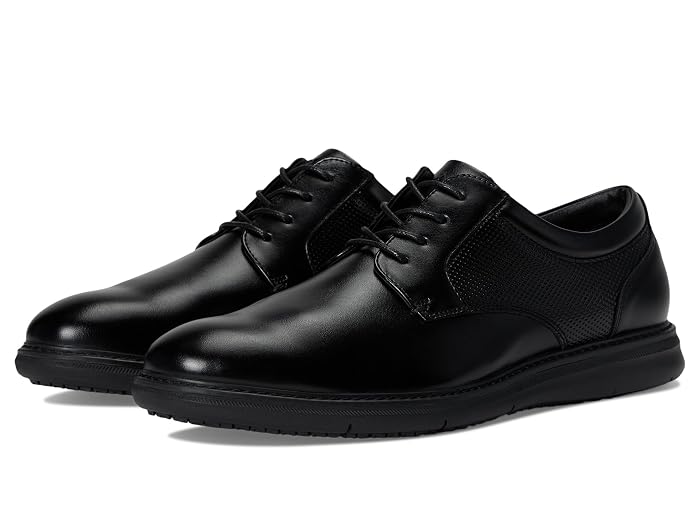 Nunn Bush Chase Slip Resistant Work Plain Toe Oxford for Restaurant, Food Service & Hospitality