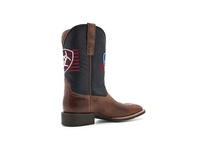 Ariat Sport Freedom Wide Square Toe Cowboy Boots - Image 3