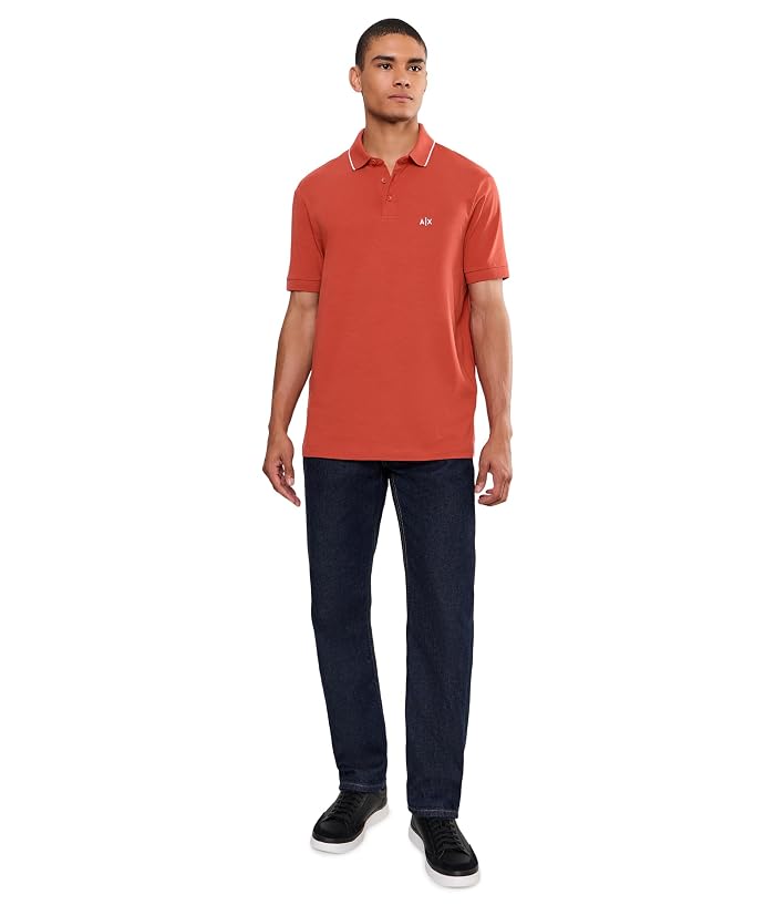 Armani Exchange Slim Fit Small Logo Polo - Image 2