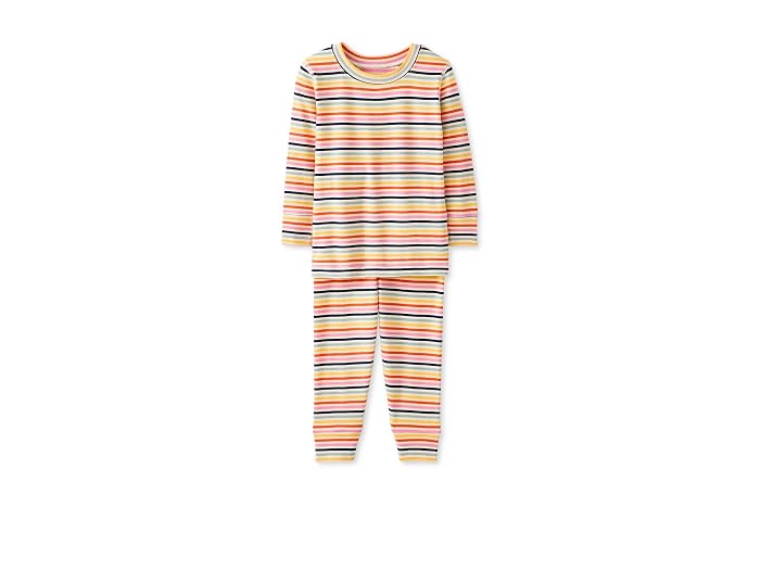 Hanna Andersson Striped Long John Pajama Set in HannaSoft™ (Infant/Toddler/Little Kid/Big Kid) - Image 2