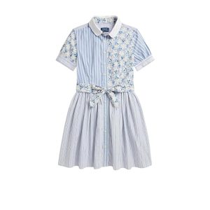 Polo Ralph Lauren Kids Cotton Poplin Fun Shirtdress (Big Kid)
