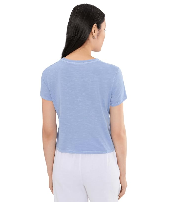 Splendid Seashell Emb Short Sleeve Tee - Image 4