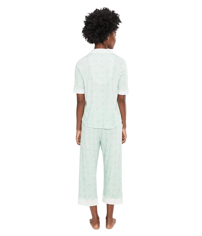 Karen Neuburger Elbow Sleeve Capri Pajama Set - Image 4