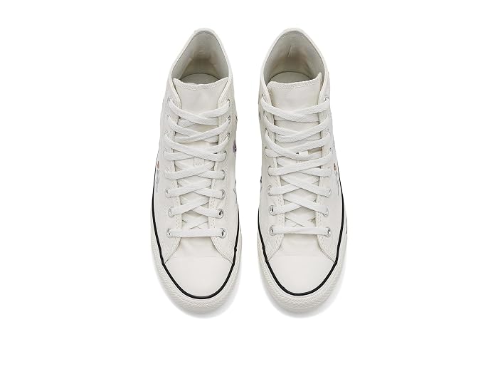 Converse Chuck Taylor All Star Sequin Flowers High-Top Sneakers - Image 2