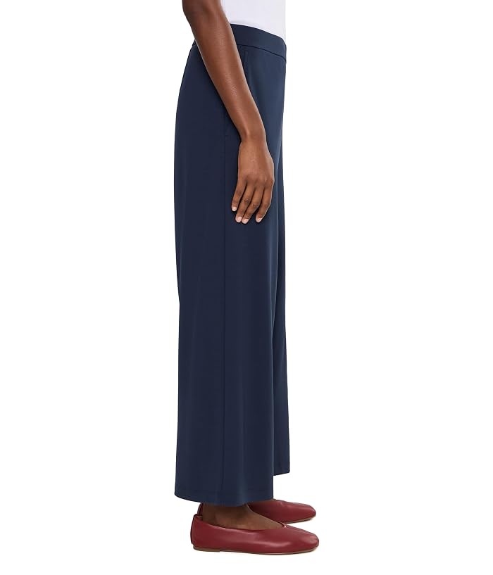 Eileen Fisher Extra Fine Ponte Wide Ankle Pants - Image 3