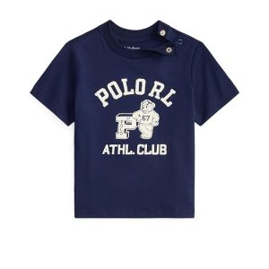 Polo Ralph Lauren Kids Logo Cotton Jersey Tee (Infant)