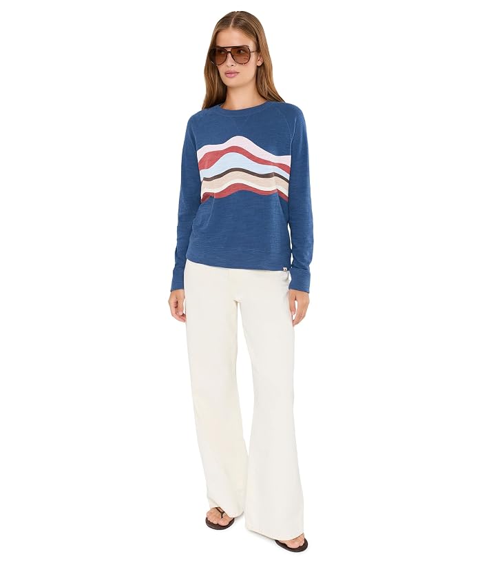 Faherty Sunwashed Slub Crewneck - Image 2