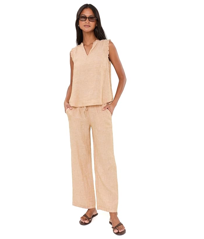 Lilly Pulitzer Brawley Linen Crop Pants - Image 2