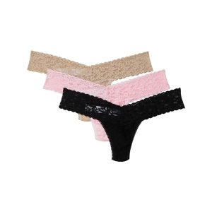 Hanky Panky Signature Lace Original Rise Thong 3-Pack