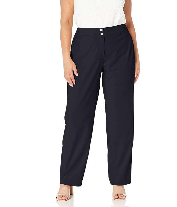 Calvin Klein Plus Size Classic Fit Lux Pant