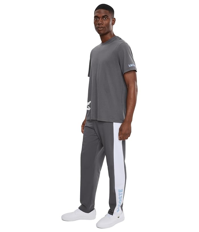 Lacoste Printed Fleece Loungewear Pants - Image 2