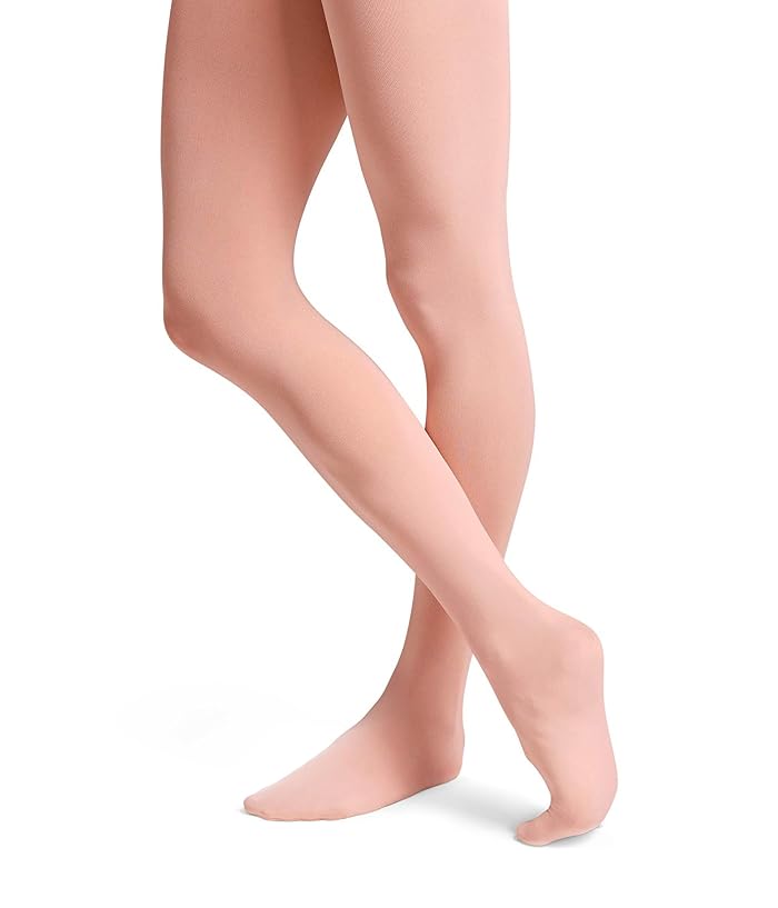 Bloch Contoursoft Footed Tights (Little Kid) - Image 2