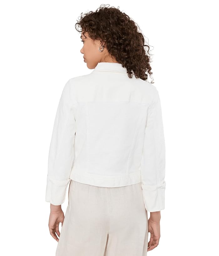 Liverpool Los Angeles Cropped Jacket with Bracelet Length Cuffed Sleeve - Image 4