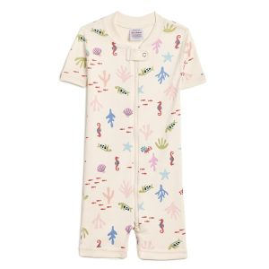 Hanna Andersson HannaJams Print Shortie Sleeper (Infant/Toddler)