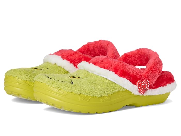 Crocs Kids The Grinch Classic Lined Clog (Little Kid/Big Kid)
