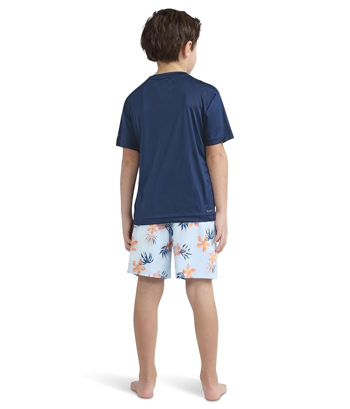 Hurley Kids Tropical Floral Swim Set (Little Kid) - Image 3