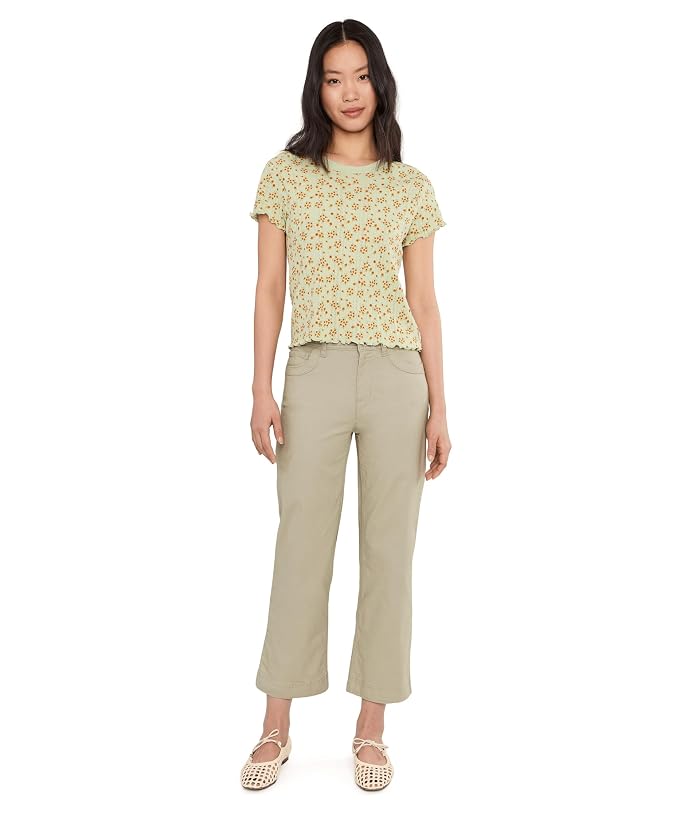 Toad&Co Foothill Pointelle Short Sleeve Baby Tee - Image 2