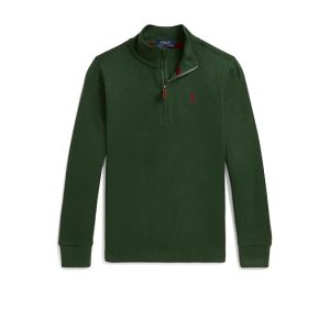 Polo Ralph Lauren Kids Estate-Rib Quarter-Zip Pullover (Toddler/Little Kid)