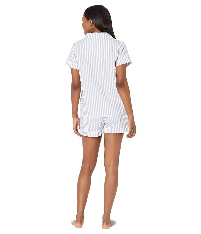 Bedhead PJs Organic Cotton Woven Short Sleeve Shorty Set - Image 3
