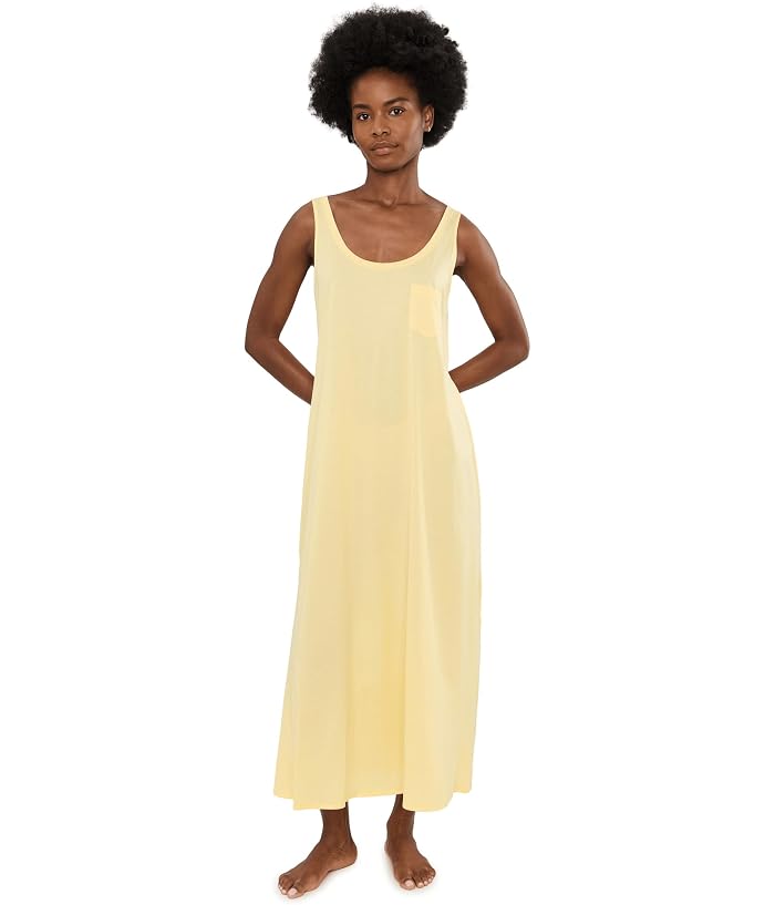 Hanro Cotton Deluxe Long Tank Nightgown - Image 2