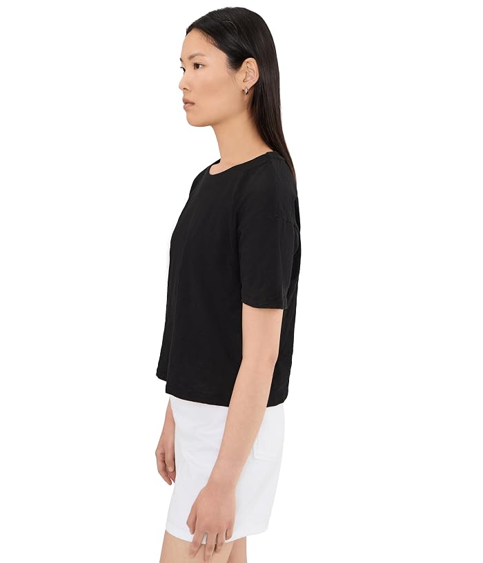 Mod-o-doc Short Sleeve Shrunken Boxy Crew Neck Tee - Image 3