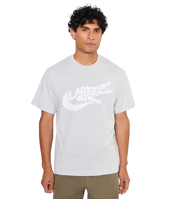 Lacoste Classic Fit Croc Graphic T-Shirt