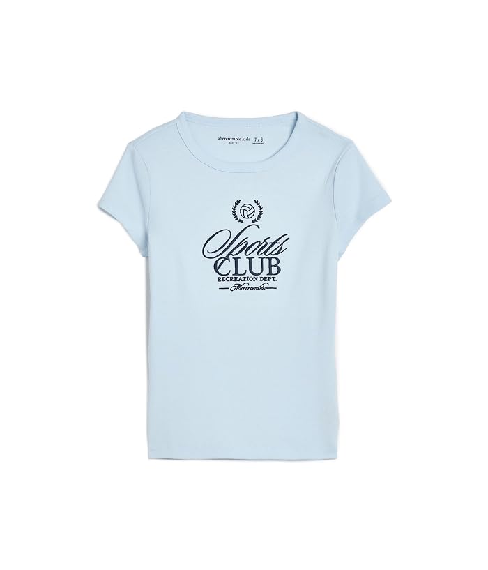 abercrombie kids Sports Club Baby Tee (Big Kids)