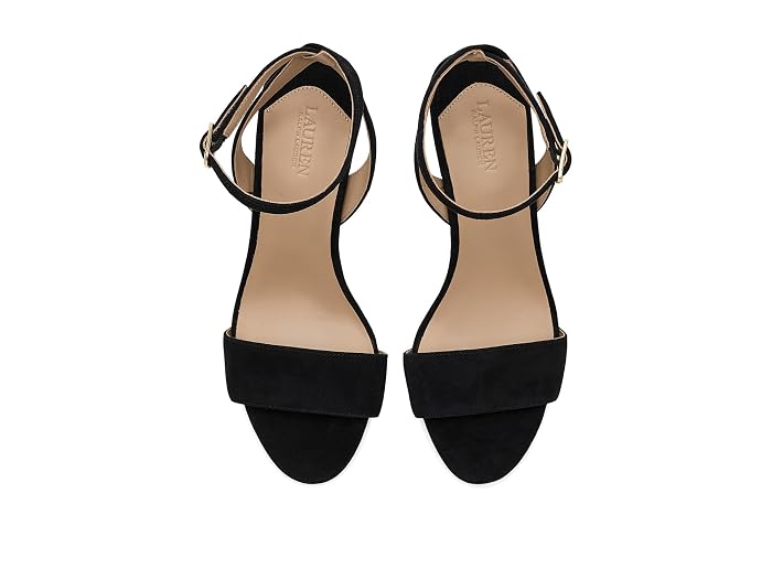 Lauren Ralph Lauren Gracy Sheep-Suede Sandals - Image 2