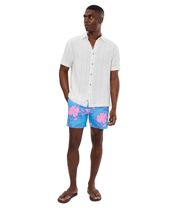 Chubbies The Baja Breezies Blue 5.5" (Classic Lined Swim Trunks) - Image 2