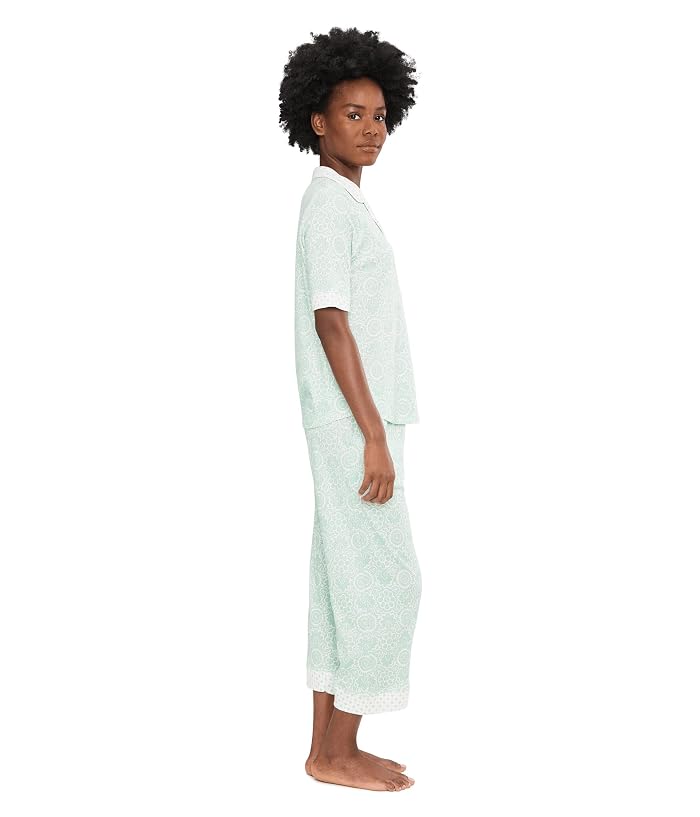 Karen Neuburger Elbow Sleeve Capri Pajama Set - Image 3