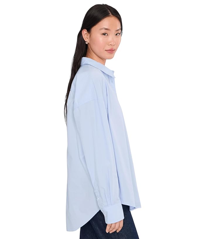 Faherty Coastal Poplin Relaxed Shirt - Image 3