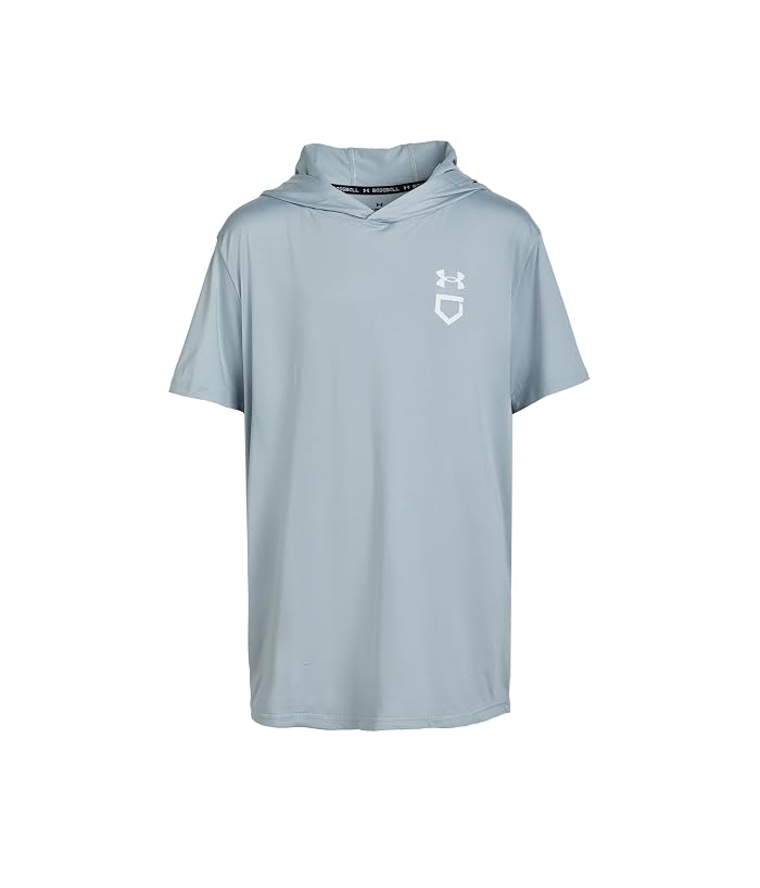 Under Armour Kids Utility Lightweight Short Sleeve Hoodie (Big Kid) - Image 4