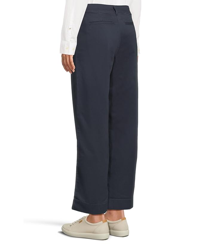 L.L.Bean Comfort Stretch Chino Mid-Rise Wide-Leg Pants - Image 3
