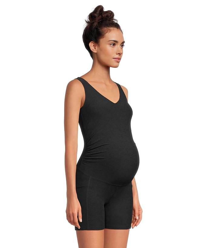 Beyond Yoga Spacedye Movin Mama Maternity Biker Jumpsuit - Image 2