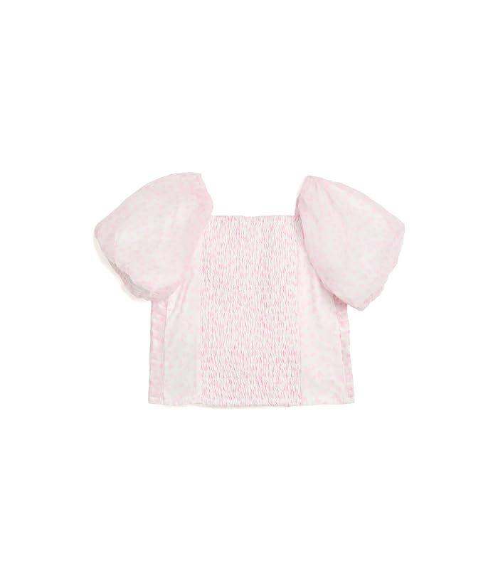 abercrombie kids Emerson Organza Puff Sleeve Top (Big Kids) - Image 2