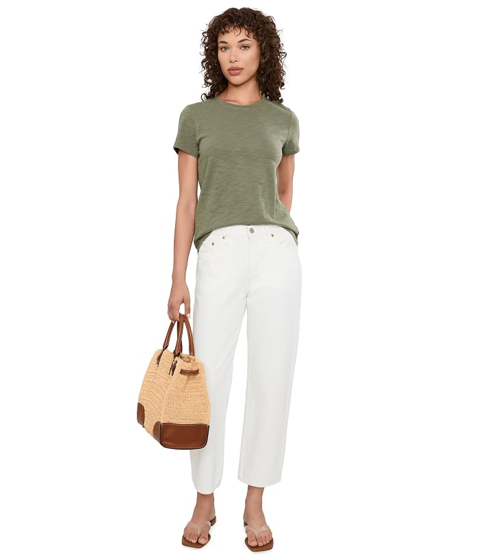Lilla P Short Sleeve Back Seam Crew Neck - Image 2