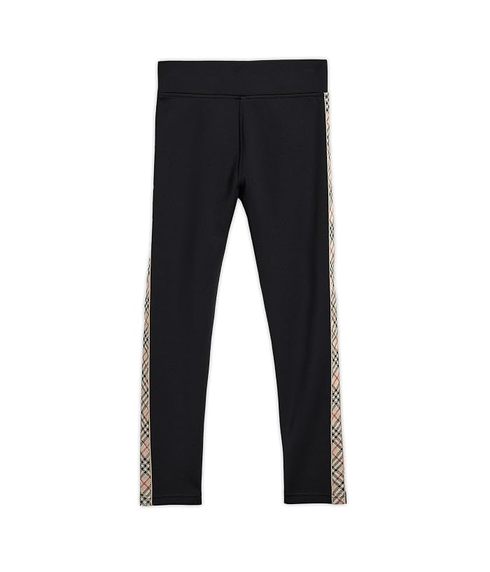 Burberry Kids Devan Check Tape Trousers (Little Kids/Big Kids)