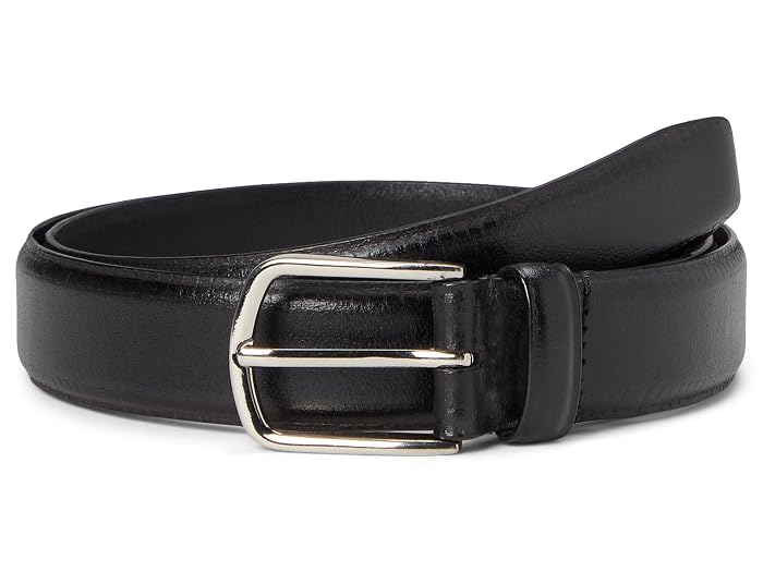 Johnston & Murphy Edge Embossed Leather Belt