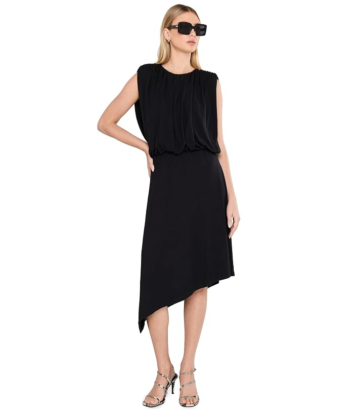 Liverpool Los Angeles Draped Asymmetrical Knit Dress - Image 2