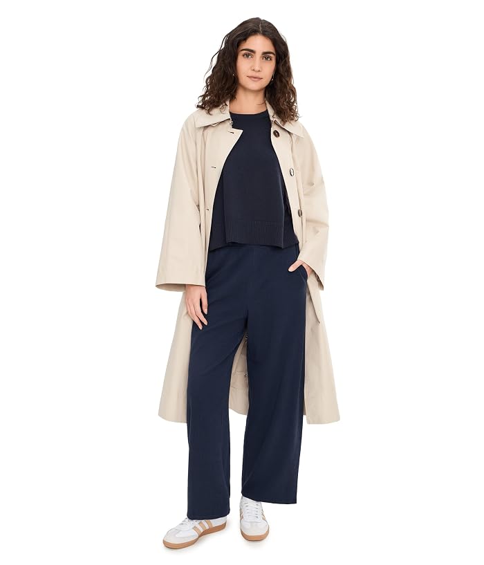 Eileen Fisher Cross Hatch Stretch Jersey Straight Ankle Pants - Image 2
