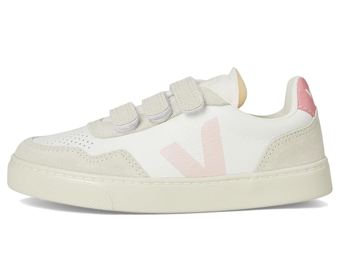 VEJA Kids Small V-90 Origanically Traced Leather (Little Kid/Big Kid) - Image 4